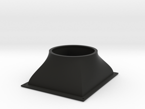 Lens Cone 75mm in Black Natural Versatile Plastic