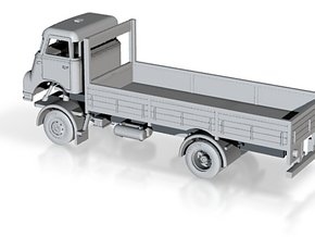 TT-scale (1:120) DAF DO 2400 2x4 lorry. in Tan Fine Detail Plastic