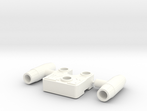 SIEGE: Ironhide Tactic Pack in White Processed Versatile Plastic