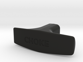 Choke Lever Knob in Black Natural Versatile Plastic