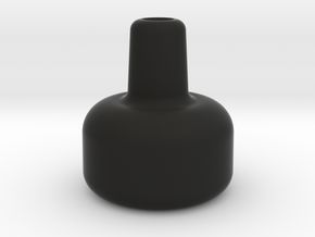 1.45" 1/4-28 THROTTLE KNOB in Black Natural Versatile Plastic