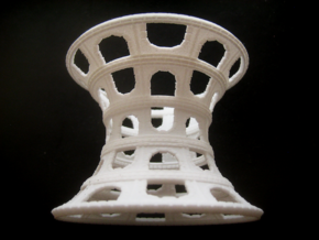 Catenoid Colosseum in White Natural Versatile Plastic