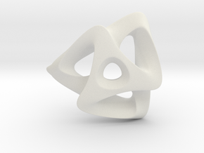 TRISKELION in White Natural Versatile Plastic