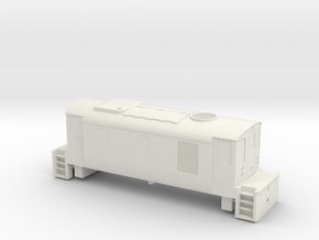 Freelance Boxcab (OO) in White Natural Versatile Plastic