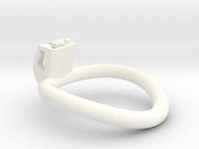 Cherry Keeper Ring - Circular - Multiple Sizes in White Processed Versatile Plastic: Extra Large