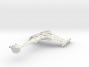 Ship Klingon D16 in White Natural Versatile Plastic