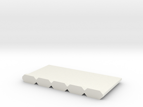 Barrera-5UD-72-proto-01 in White Natural Versatile Plastic