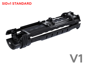 SID Chassis PLASTIC V1 in Black Natural Versatile Plastic