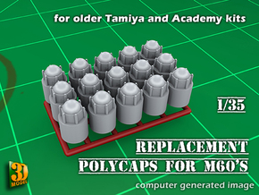 PolyCaps Tamiya/Academy M60s in Tan Fine Detail Plastic