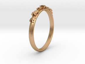 Jigsaw ring in Natural Bronze: 5.5 / 50.25