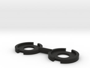 TF POTP Combiner Lateral Hip Fix in Black Premium Versatile Plastic