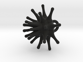 Urchin Transformer in Black Natural Versatile Plastic