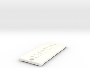 MANGOLLAMAx1.5 in White Processed Versatile Plastic