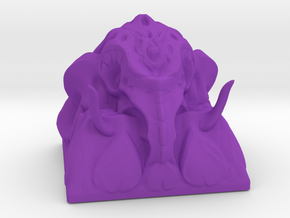 Ganesha Keycap in Purple Processed Versatile Plastic