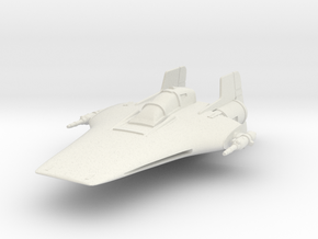 R22 Spearhead A-Wing in White Natural Versatile Plastic