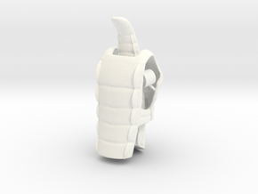 Whiplash Full Armor + Tail + Armbands Classics in White Processed Versatile Plastic