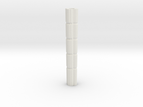 Long Axe - 4 Pieces, Part 4/4 in White Natural Versatile Plastic