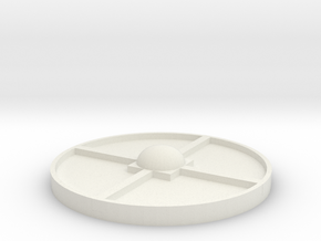 Outpost - Agriculture Pod Module Top in White Natural Versatile Plastic