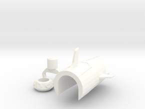 TFP upgrade set for Smokescreen in White Processed Versatile Plastic