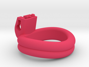 Cherry Keeper Ring - 43x38mm Double -3° (~40.5mm) in Pink Processed Versatile Plastic