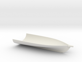 1/350 CSS Virginia Hull Front in White Natural Versatile Plastic