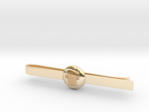 PARK WEST - MenSet01-TieClip in 14k Gold Plated Brass