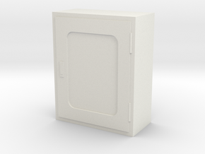 Fire Hose Box 1/35 in White Natural Versatile Plastic