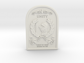Resident Evil 0: Unity tablet in White Natural Versatile Plastic