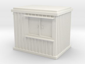 10 ft Office Container 1/72 in White Natural Versatile Plastic