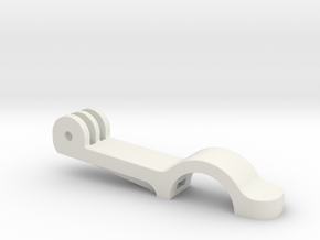 Remote Cage Bracket 22mm (part 1 of 2) in White Natural Versatile Plastic