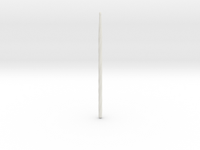Candy-Cane Drumstick (5A, acorn-tip) in White Natural Versatile Plastic