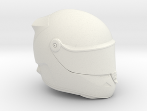 Full Face Helmet for Axial Interiors VAR.2 in White Natural Versatile Plastic