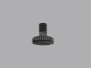 1/4" Screw for Walter handgrip in Black PA12