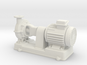 Motor Pump 1/48 in White Natural Versatile Plastic