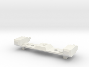 Under Belly Guns fixed in White Natural Versatile Plastic