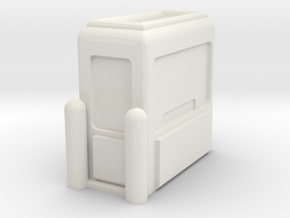 Toll Booth 1/24 in White Natural Versatile Plastic
