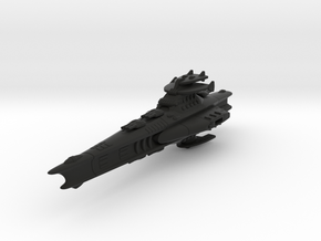 Novus Regency Battleship in Black Natural Versatile Plastic