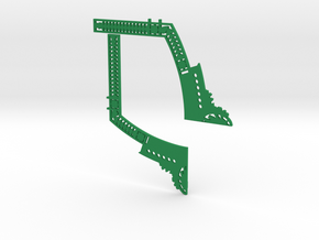 Sather Gate in Green Processed Versatile Plastic