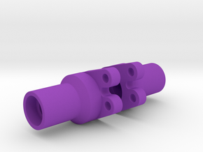 Losi Mini Rock Crawler Lockout for rear axle in Purple Processed Versatile Plastic