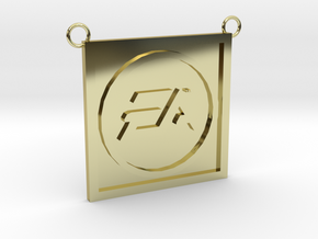 EA Games Electronic Arts Pendant in 18K Yellow Gold