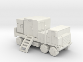 Pershing 1-A PTS/PS Truck - 1:285 scale, With back in White Natural Versatile Plastic