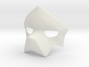 Puro's Mask (solid) in White Natural Versatile Plastic