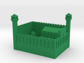 Cave of the Patriarchs in Hebron in Green Processed Versatile Plastic