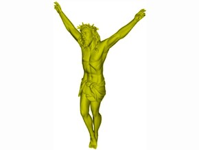 1/35 scale Jesus Christ crucified - WITHOUT cross in Tan Fine Detail Plastic