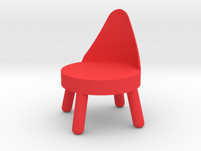  Starfish chair in Red Processed Versatile Plastic