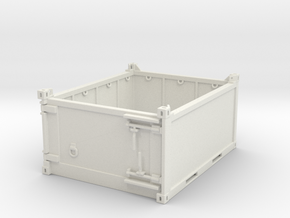 10 ft half high offshore container in White Natural Versatile Plastic