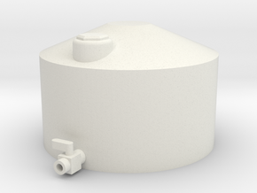 water tank 1/64 in White Natural Versatile Plastic