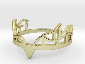 Antlers in 18k Gold Plated Brass