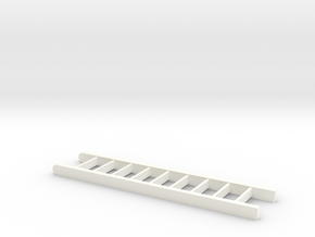 Ladder 8-9 Scale Feet in White Processed Versatile Plastic: 1:18