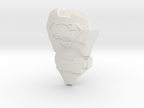 Superman Body | CCBS Scale in White Natural Versatile Plastic